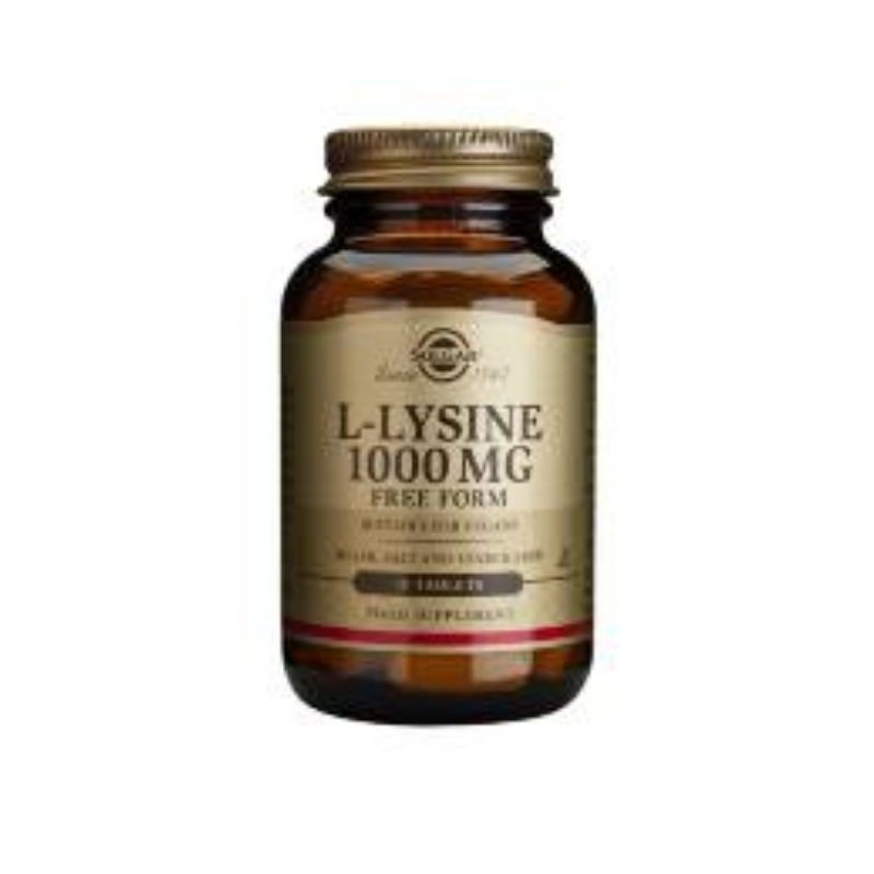 Comprar online L-LISINA 1000 mg 50 Comp de SOLGAR