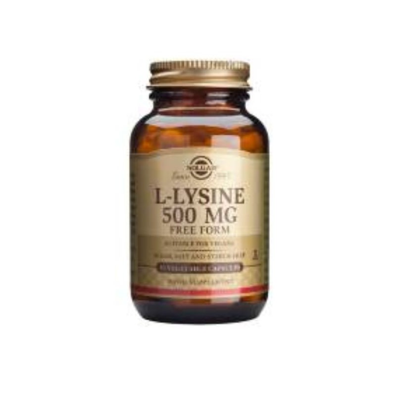 Comprar online L-LISINA 500 mg 50 Vcaps de SOLGAR