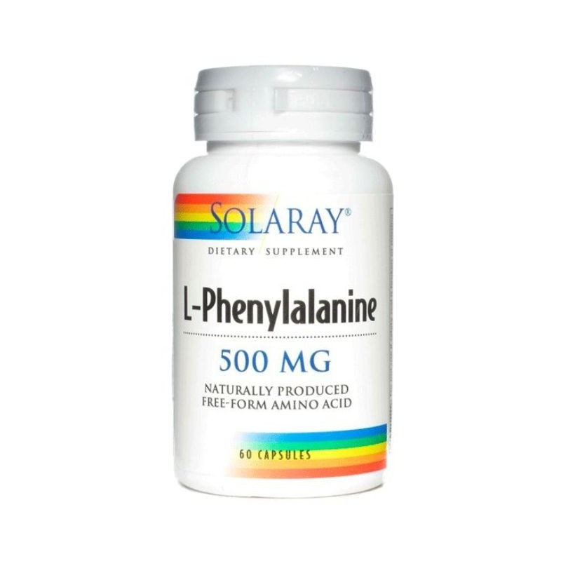 Comprar online L-PHENYLALANINE 500 mg 60 Caps de SOLARAY