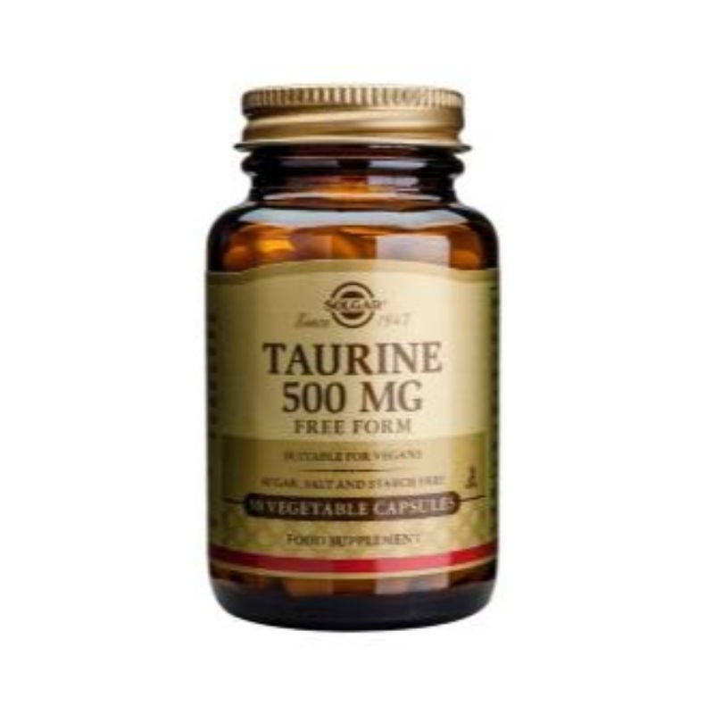 Comprar online TAURINA 500 mg 50 Vcaps de SOLGAR