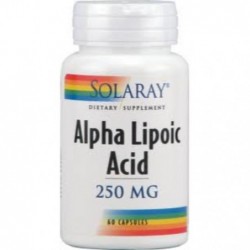 Comprar online ALPHA LIPOIC ACID 250 mg 60 Caps de SOLARAY. Imagen 1