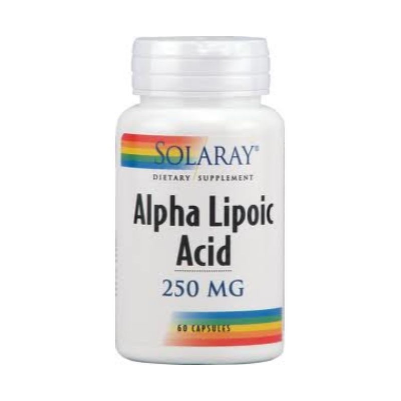 Comprar online ALPHA LIPOIC ACID 250 mg 60 Caps de SOLARAY