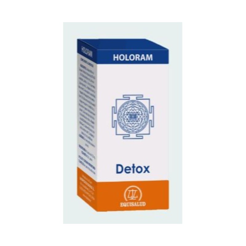 Comprar online HOLORAM DETOX 580 mg 60 Caps de EQUISALUD
