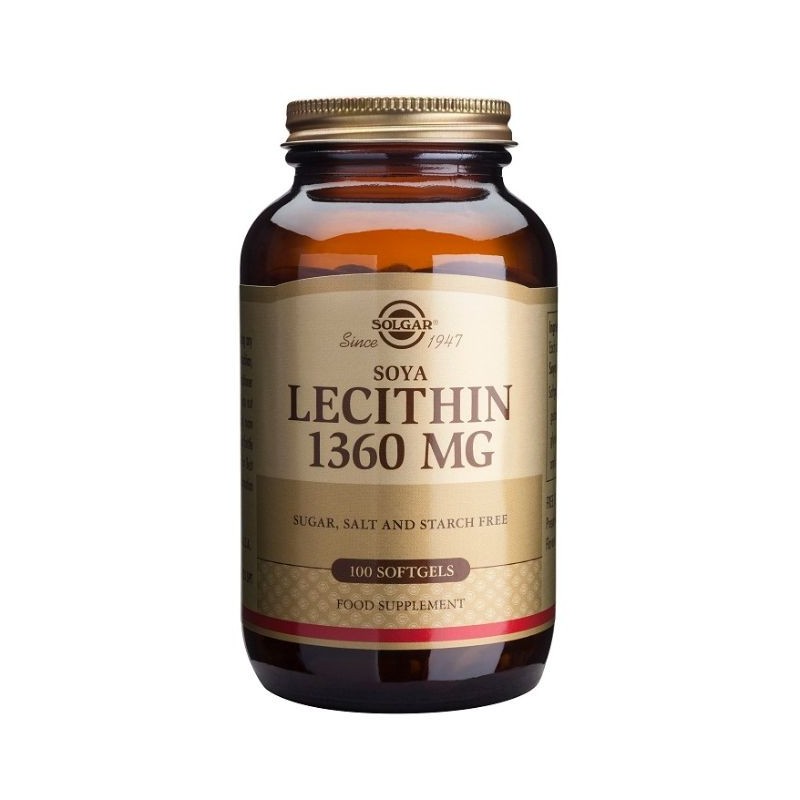 Comprar online LECITINA 1360 mg 100 Perlas de SOLGAR