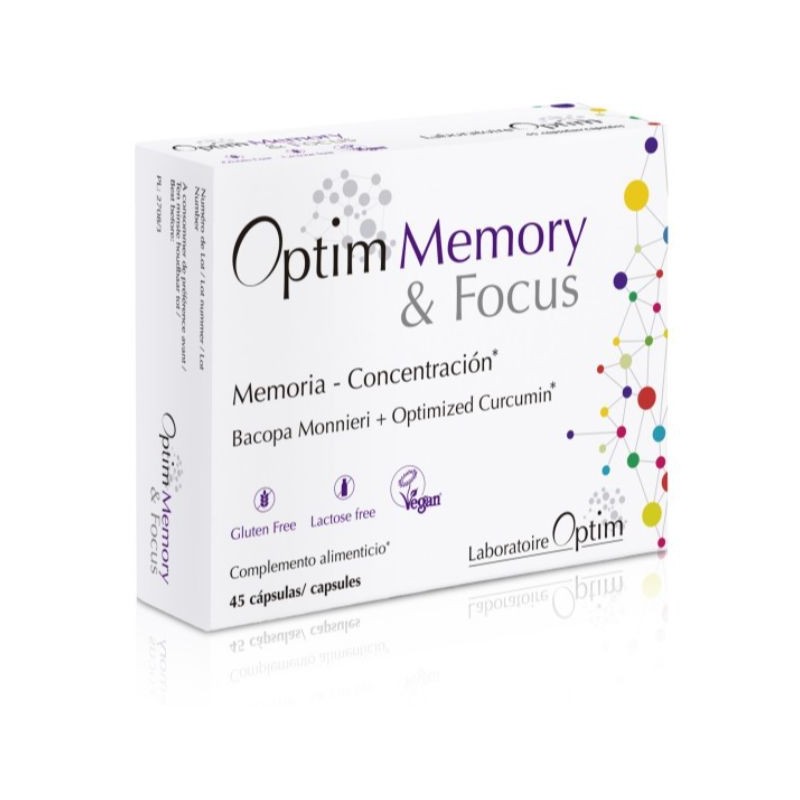Comprar online OPTIM MEMORY & FOCUS 45 CAPSULAS de OPTIM