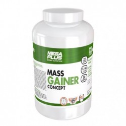 Comprar online MASS GAINER CONCEPT CHOCO 1,5kg de MEGA PLUS. Imagen 1