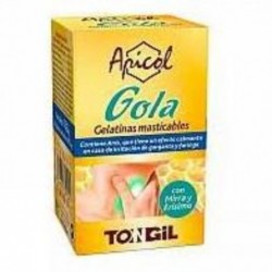 Comprar online APICOL GOLA PLUS 24 Gelatinas Masticables de TONGIL. Imagen 1