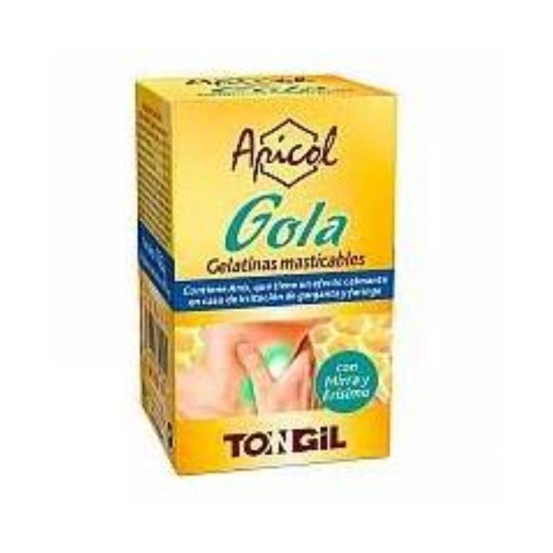 Comprar online APICOL GOLA PLUS 24 Gelatinas Masticables de TONGIL