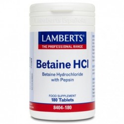 Comprar online BETAINA HCL 324 mg 180 Tabs de LAMBERTS. Imagen 1