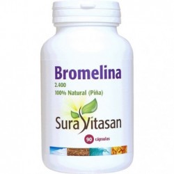 Comprar online BROMELINA NATURAL 500 mg 90 Cap de SURA VITASAN. Imagen 1