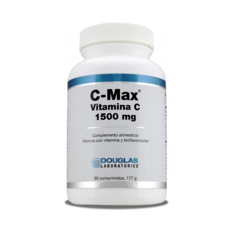 Comprar online C-MAX VITAMINA C 1500 mg 90 Comp de DOUGLAS