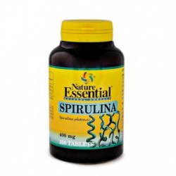 Comprar online ESPIRULINA 400 mg 250 Tabletas de NATURE ESSENTIAL. Imagen 1