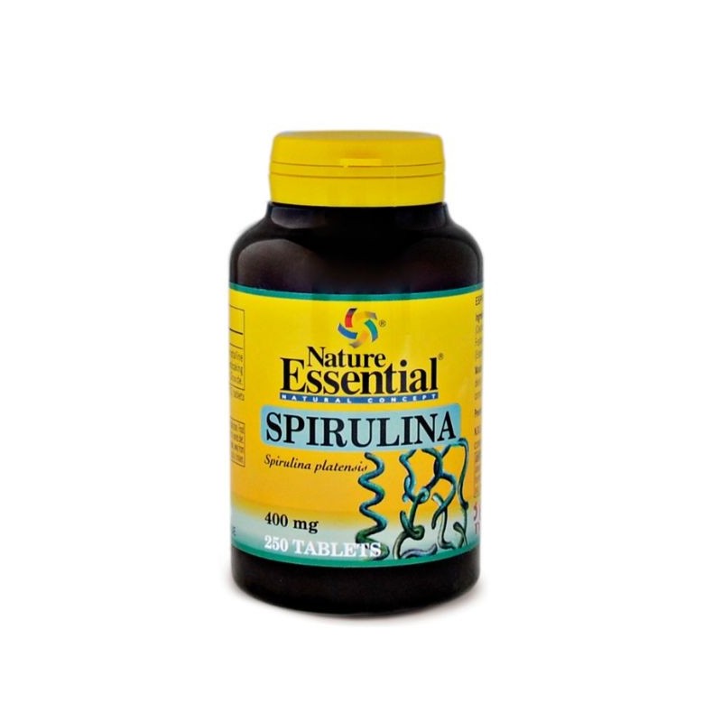 Comprar online ESPIRULINA 400 mg 250 Tabletas de NATURE ESSENTIAL