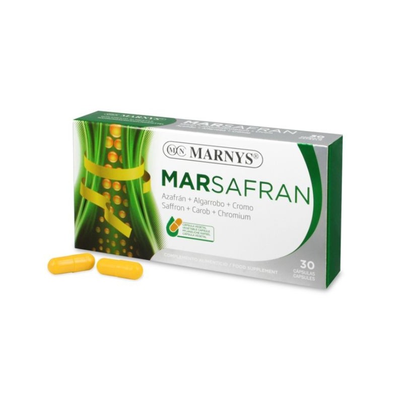 Comprar online MARSAFRAN AZAFRAN + ALGARROBO + CROMO 30 Caps de MARNYS