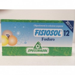 Comprar online FISIOSOL 12 FOSFORO 20 Viales de SPECCHIASOL. Imagen 1