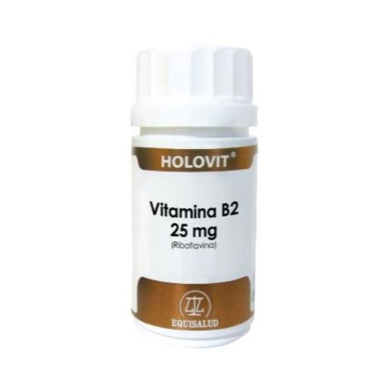 Comprar online HOLOVIT VITAMINA B2 25 mg 50 Caps de EQUISALUD