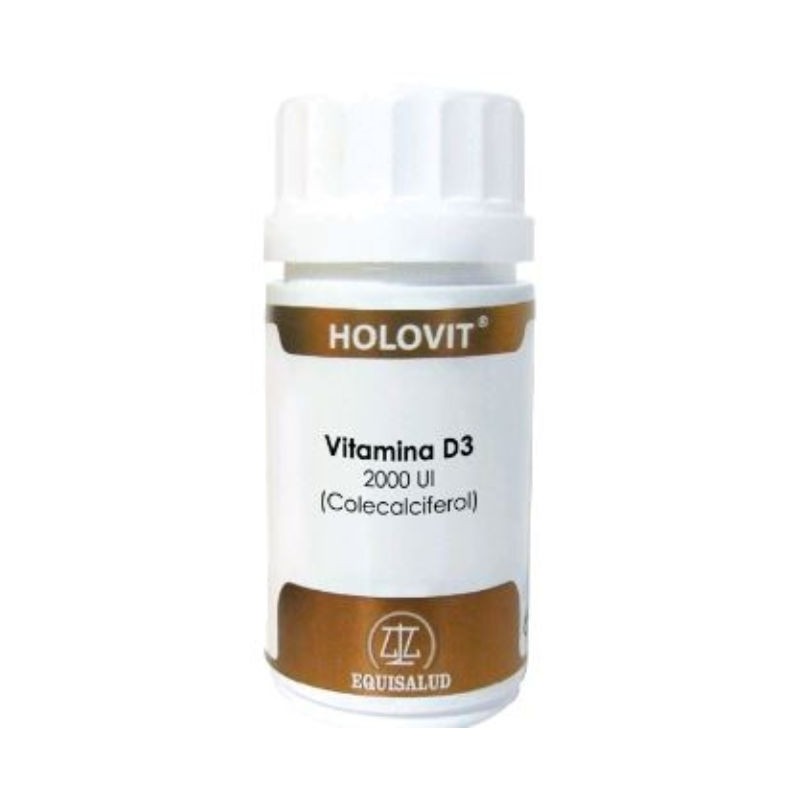 Comprar online HOLOVIT Vitamina D3 2.000 UI (Colecalciferol) 50 C de EQUISALUD