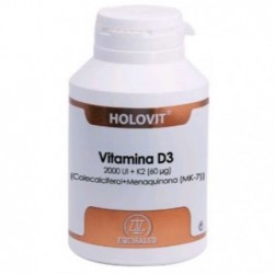 Comprar online HOLOVIT Vitamina D3 2.000 UI + K2 60 ug 180 Cap de EQUISALUD. Imagen 1