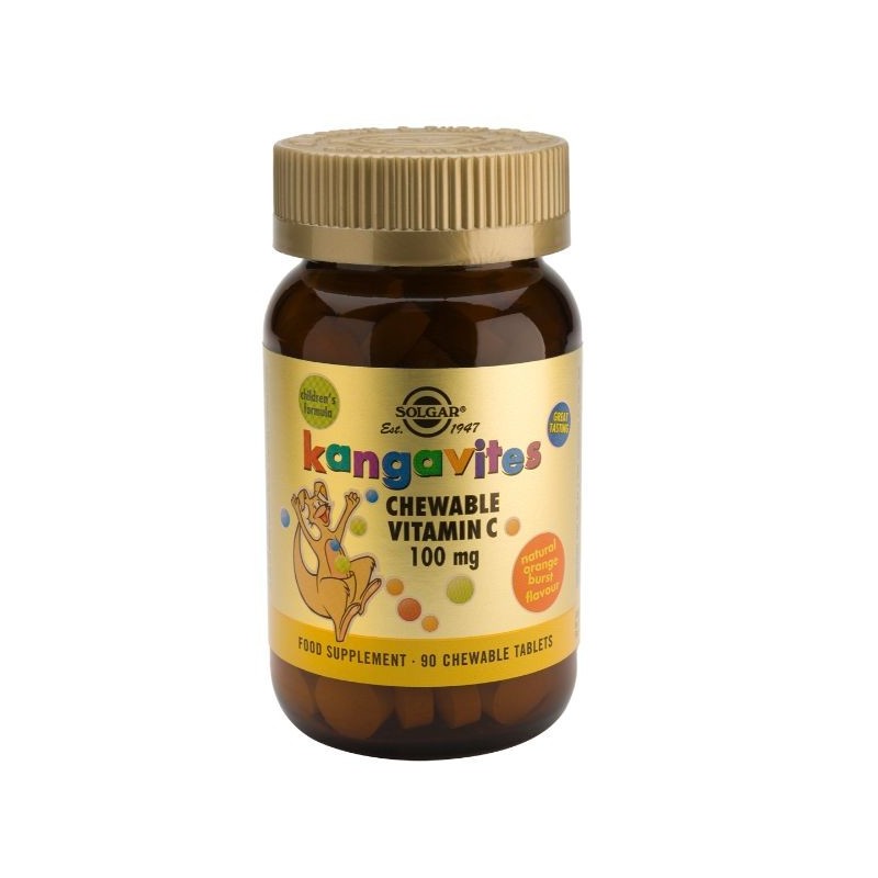 Comprar online KANGAVITES VIT C 100 mg 90 Comp de SOLGAR