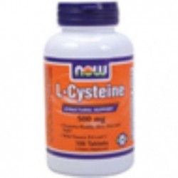 Comprar online L-CISTEINA 500 mg 100 Tabletas de NOW. Imagen 1