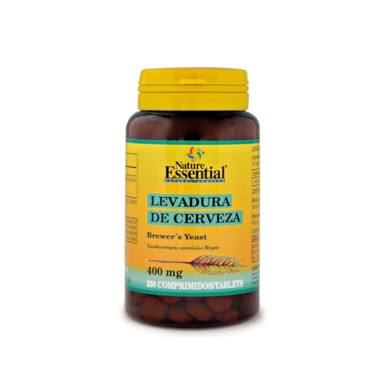 Comprar online LEVADURA DE CERVEZA 400 mg 250 Tabletas de NATURE ESSENTIAL