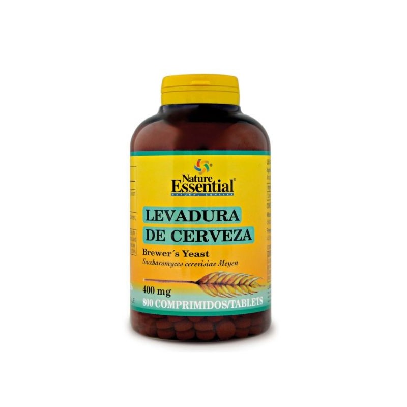 Comprar online LEVADURA DE CERVEZA 400 mg 800 Tabletas de NATURE ESSENTIAL