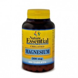 Comprar online MAGNESIO QUELADO300 mg 250 Tabletas de NATURE ESSENTIAL. Imagen 1