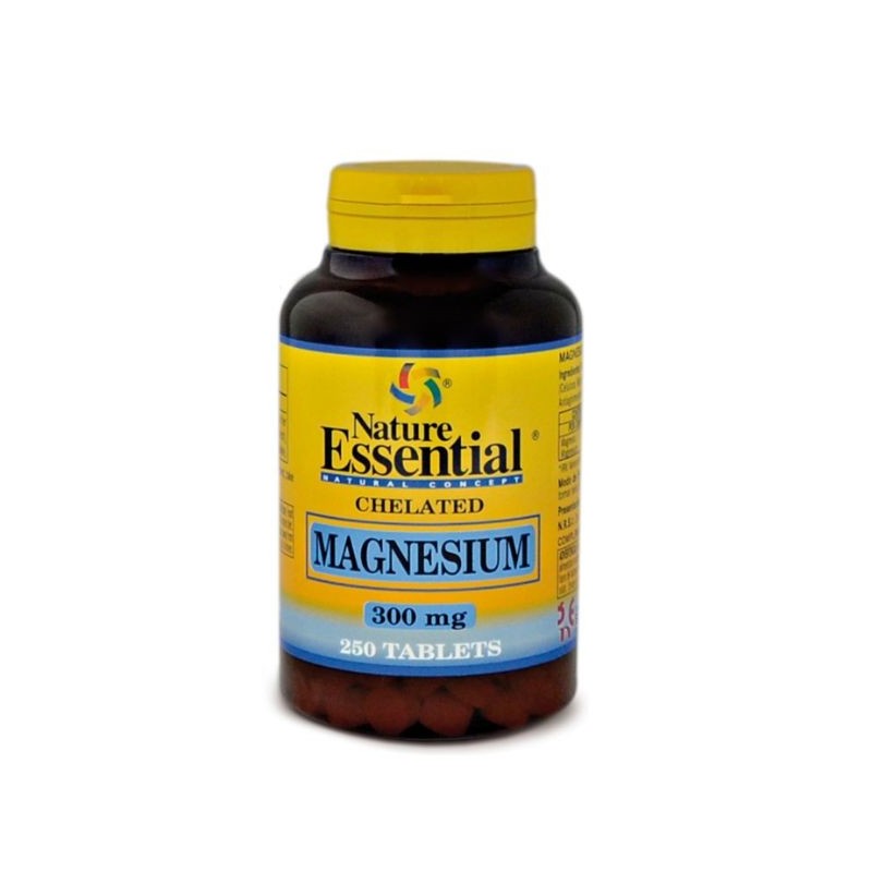 Comprar online MAGNESIO QUELADO300 mg 250 Tabletas de NATURE ESSENTIAL