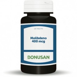 Comprar online MOLIBDENO 400 120 Tabletas de BONUSAN. Imagen 1