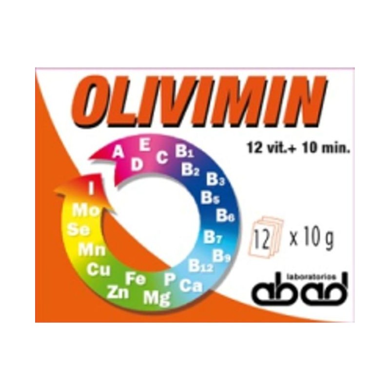 Comprar online OLIVIMIN 10 gr x 12 Sobres de ABAD / KILUVA