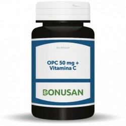 Comprar online OPC+VITAMINA C 60 Vcaps de BONUSAN. Imagen 1
