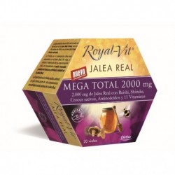 Comprar online ROYAL VIT MEGA TOTAL 2000 mg 20 Viales de DIETISA. Imagen 1