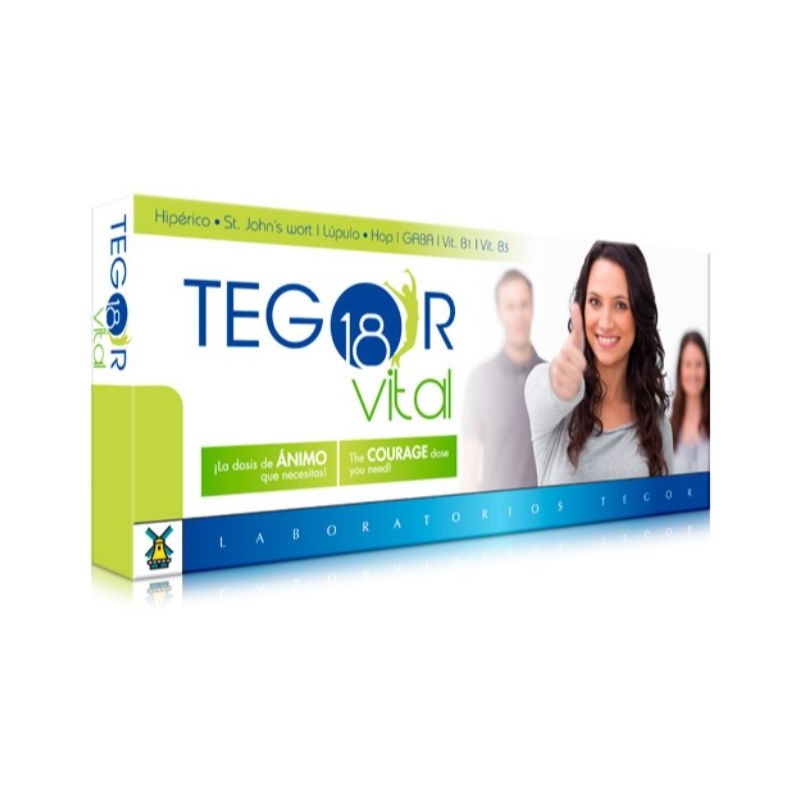 Comprar online TEGOR 18 VITAL 10 Viales de TEGOR