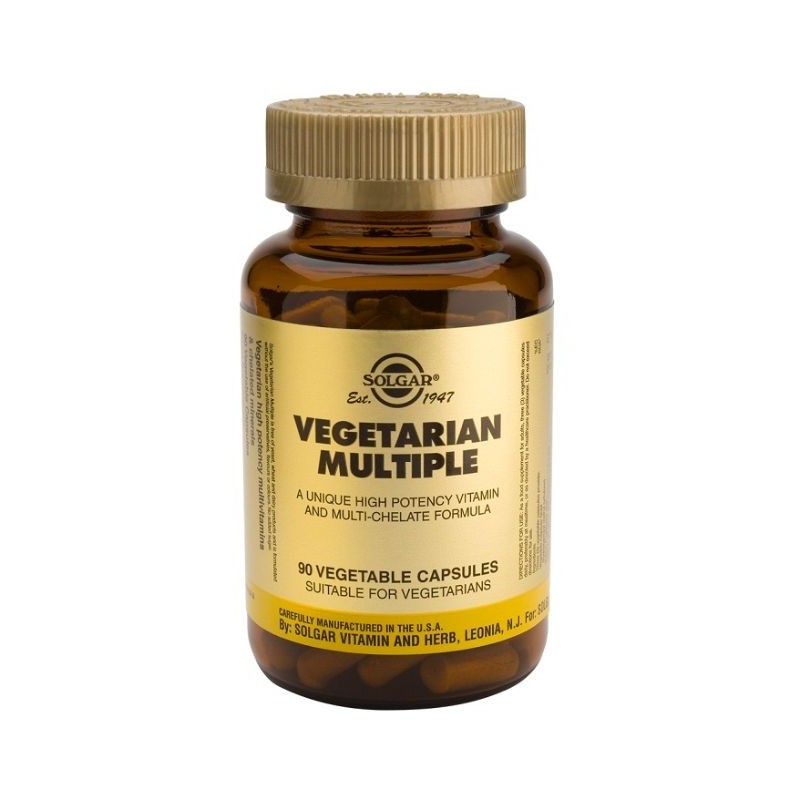 Comprar online VEGETARIANO MULTIPLE 90 Vcaps de SOLGAR