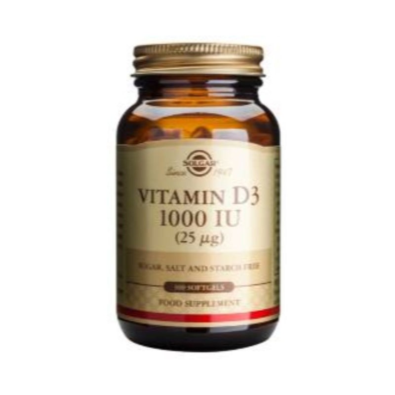 Comprar online VIT D3 1000 UI 100 Caps de SOLGAR