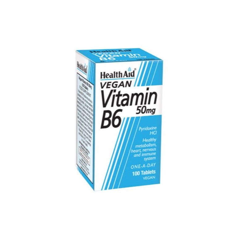 Comprar online VITAMIN B6 50 mg 100 Comp de HEALTH AID