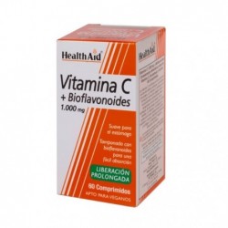 Comprar online VITAMIN C 1000 BIOFLAVONOIDES 60 Comp de HEALTH AID. Imagen 1