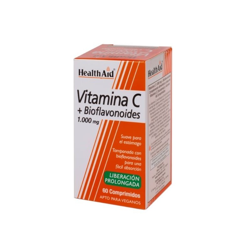 Comprar online VITAMIN C 1000 BIOFLAVONOIDES 60 Comp de HEALTH AID