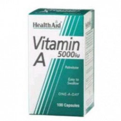 Comprar online VITAMINA A 5.000 UI 100 Caps de HEALTH AID. Imagen 1