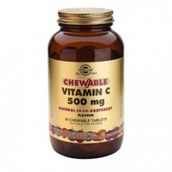 Comprar online VITAMINA C (SABOR FRAMBUESA) 500 mg 90 Comp de SOLGAR. Imagen 1