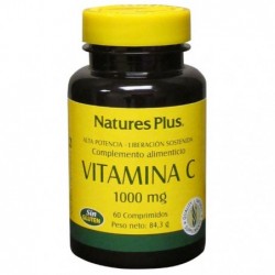 Comprar online VITAMINA C 1000 mg 60 Comp de NATURES PLUS. Imagen 1