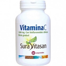 Comprar online VITAMINA C 1000 mg 60 Comp de SURA VITASAN. Imagen 1