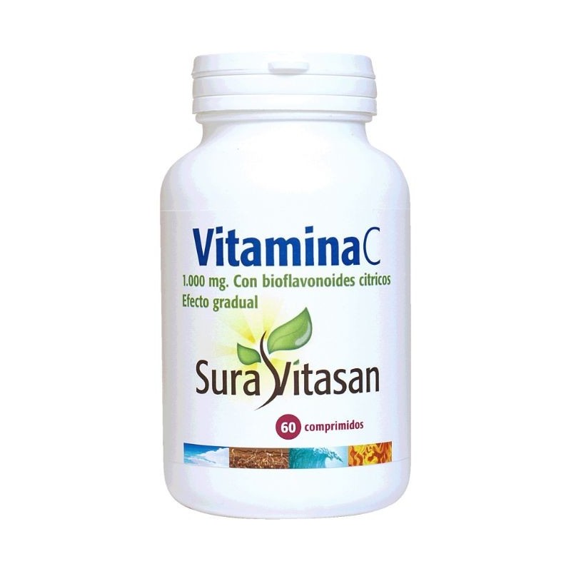 Comprar online VITAMINA C 1000 mg 60 Comp de SURA VITASAN