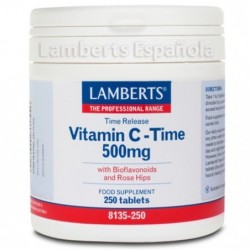Comprar online VITAMINA C 500 mg 250 Tabs de LAMBERTS. Imagen 1