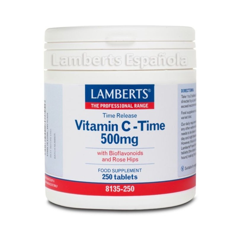 Comprar online VITAMINA C 500 mg 250 Tabs de LAMBERTS
