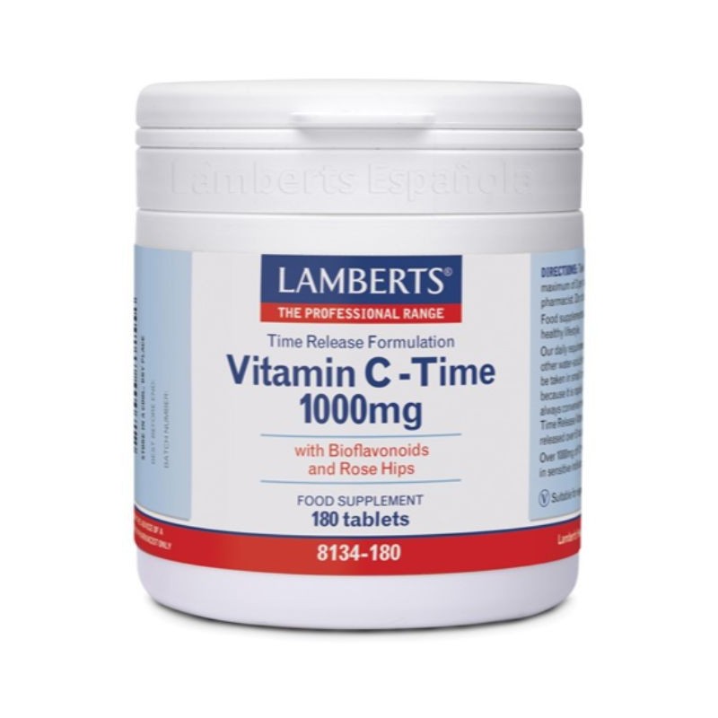 Comprar online VITAMINA C-TIME 1000 mg 180 Tabs de LAMBERTS