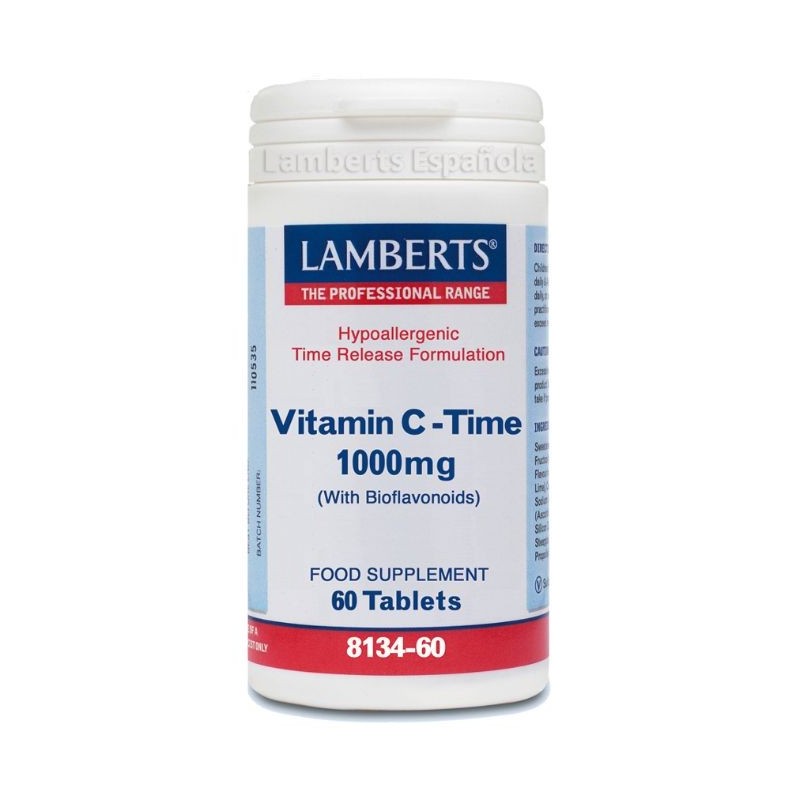 Comprar online VITAMINA C-TIME 1000 mg 60 Tabs de LAMBERTS