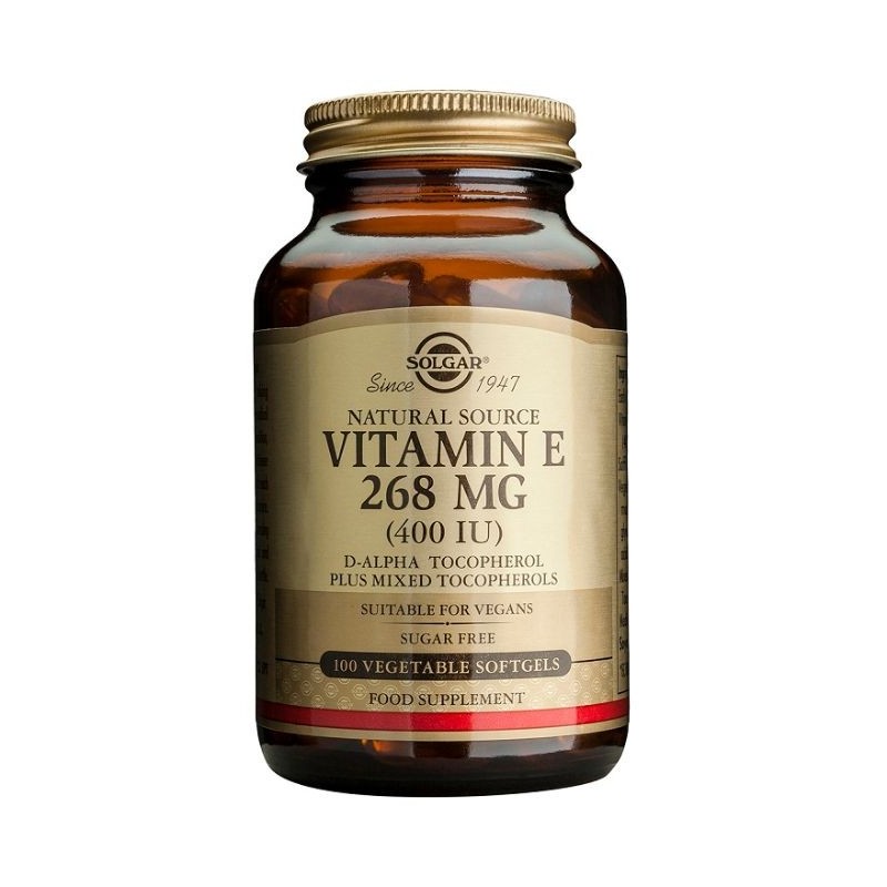 Comprar online VITAMINA E 400 UI 100 Vcaps de SOLGAR