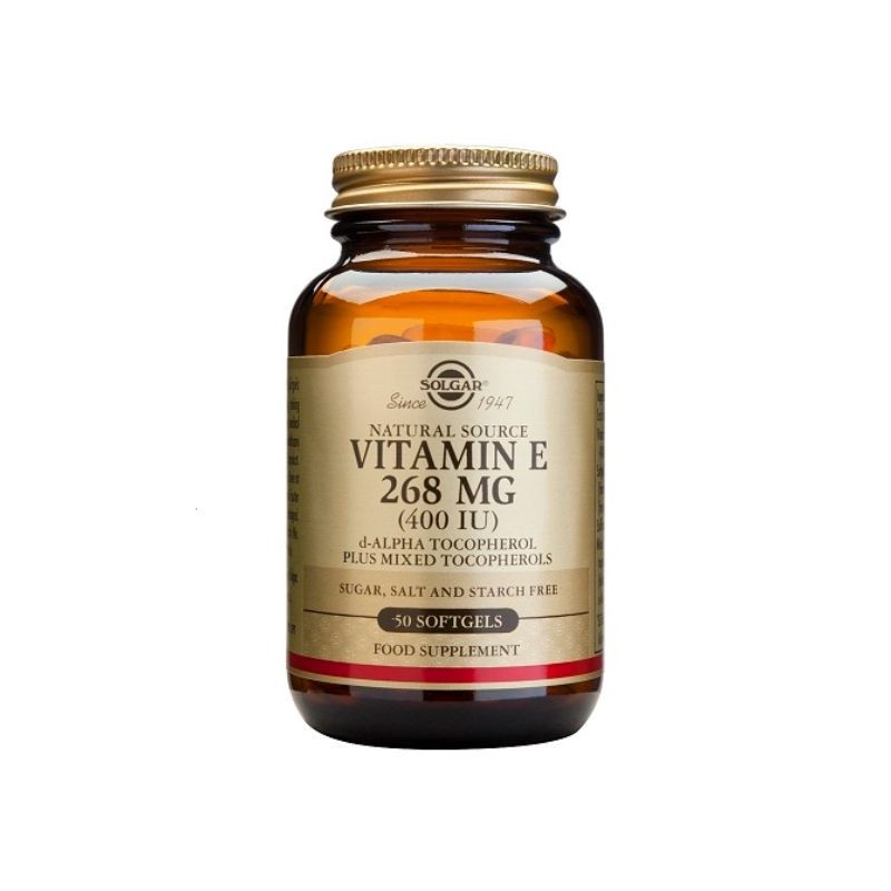 Comprar online VITAMINA E 400 UI 50 Caps de SOLGAR