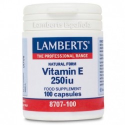 Comprar online VITAMINA E NATURAL 250ui 100 Caps de LAMBERTS. Imagen 1